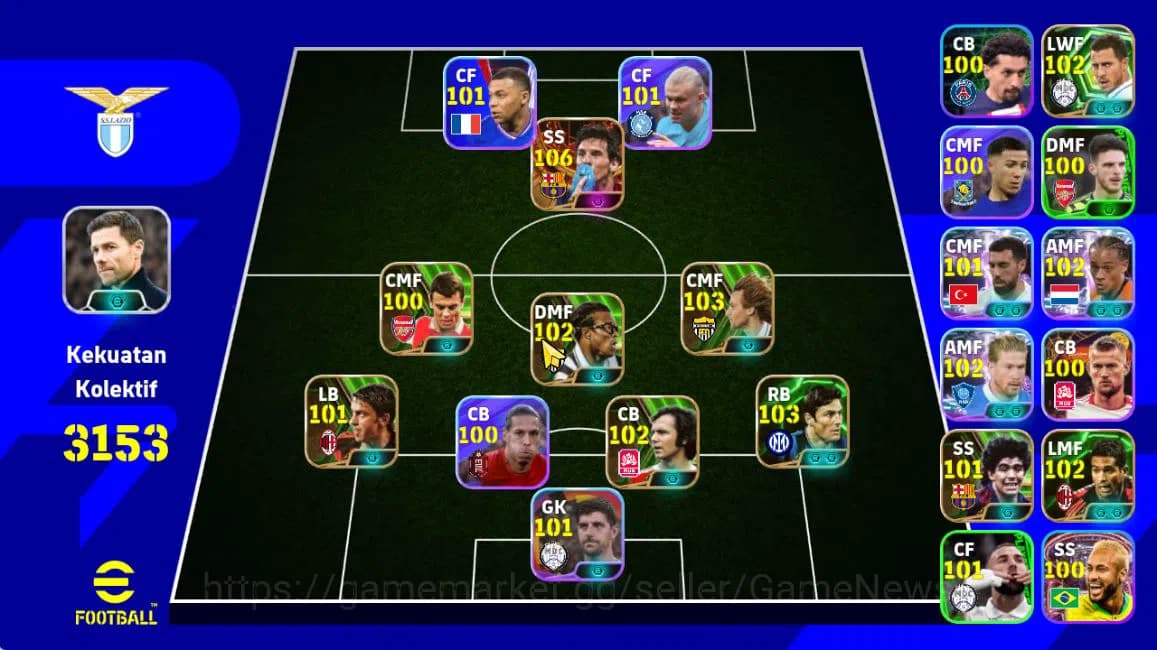 eFootball Accounts Mobile|BigTimeMessi|Show(Neymar,De Bruyne,Simons)| image 1