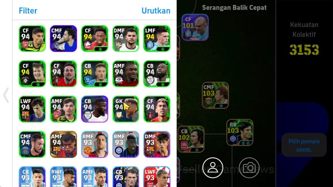 eFootball Accounts Mobile|BigTimeMessi|Show(Neymar,De Bruyne,Simons)| image 12