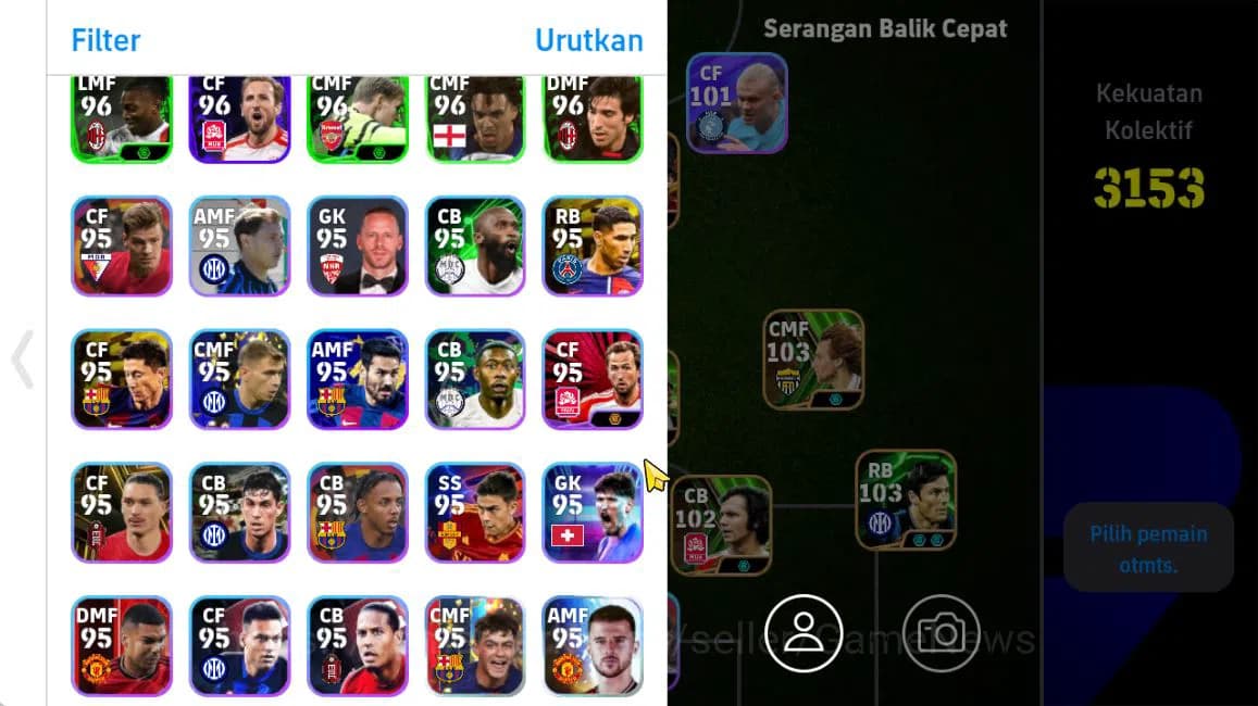 eFootball Accounts Mobile|BigTimeMessi|Show(Neymar,De Bruyne,Simons)| image 14