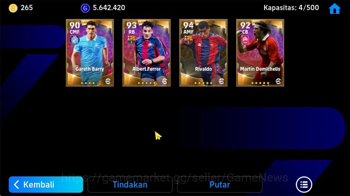 eFootball Accounts Mobile|BigTimeMessi|Show(Neymar,De Bruyne,Simons)| image 2