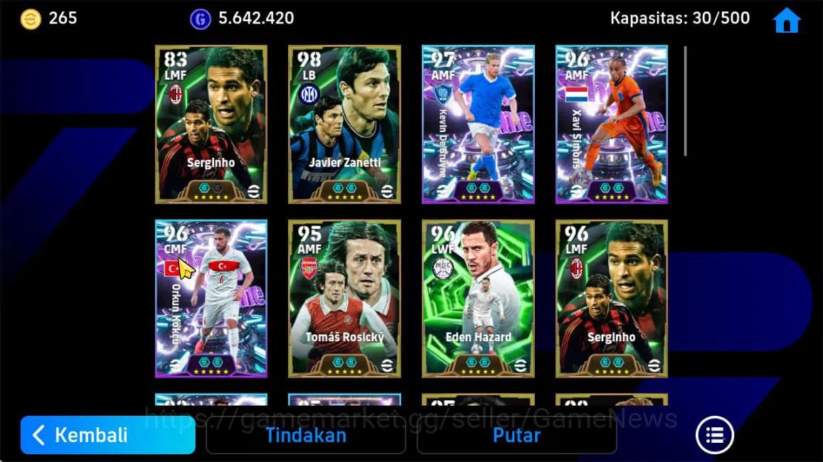 eFootball Accounts Mobile|BigTimeMessi|Show(Neymar,De Bruyne,Simons)| image 6