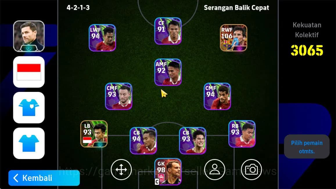 eFootball Accounts Mobile|BigTimeMessi|Show(Neymar,De Bruyne,Simons)| image 7