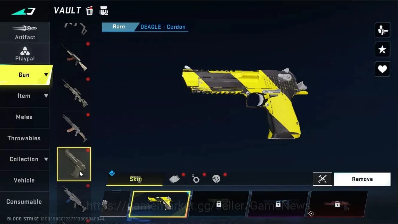 Blood Strike Accounts ASIA|Collab AOT-KAG6|2 Legendary Uzi,AK47|2 Rare ( image 10