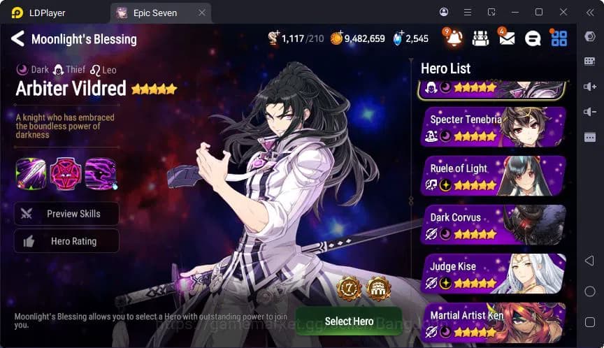 Epic Seven Accounts Global | LOTS | Hwayoung | Tenebria | Tieria | Hwa image 10