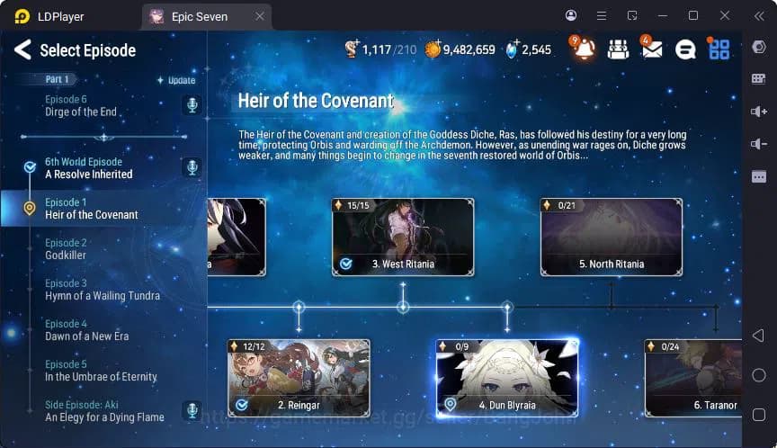 Epic Seven Accounts Global | LOTS | Hwayoung | Tenebria | Tieria | Hwa image 12