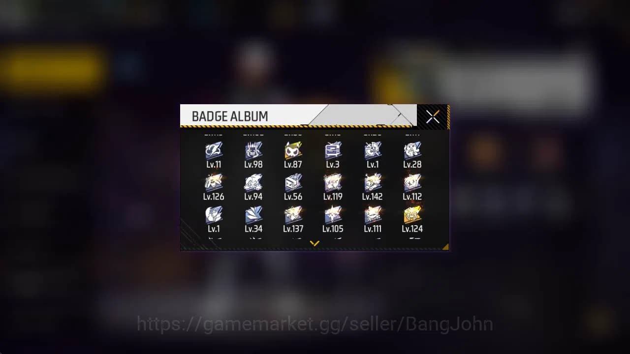 Free Fire Accounts Indonesia, Vault 188, EVO xm8 lv 4, bundle sasuke, image 14