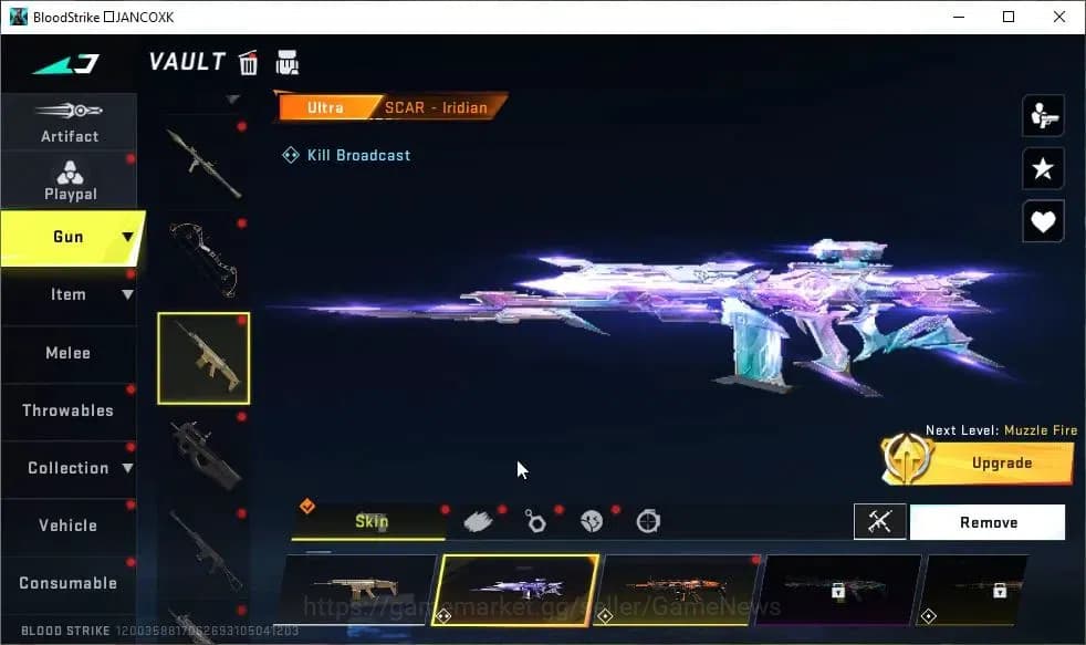 Blood Strike Accounts ASIA|15 ULTRA[VOLT,RAN,S868,UMP45,M1887,FAL,SCAR,E image 20