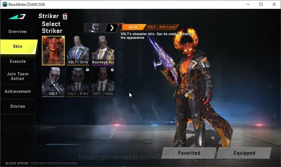 Blood Strike Accounts ASIA|15 ULTRA[VOLT,RAN,S868,UMP45,M1887,FAL,SCAR,E image 3