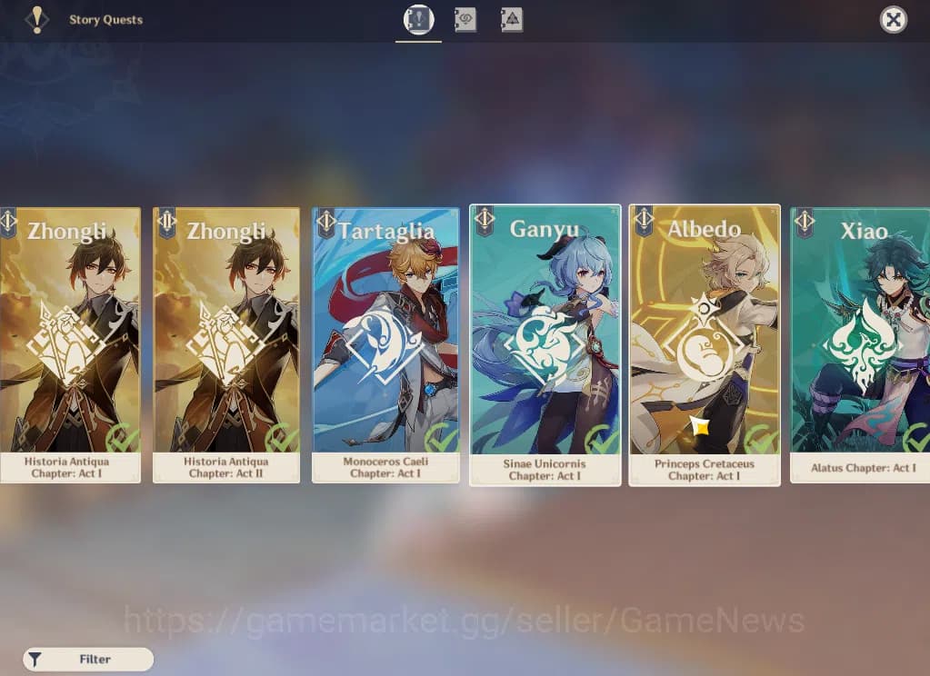 Genshin Impact Accounts ASIA|AR 59|11 Limited+11(*5Weapon)|(Flint,RaidenC2 image 19
