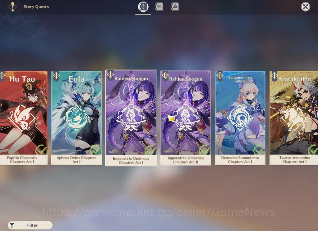 Genshin Impact Accounts ASIA|AR 59|11 Limited+11(*5Weapon)|(Flint,RaidenC2 image 20