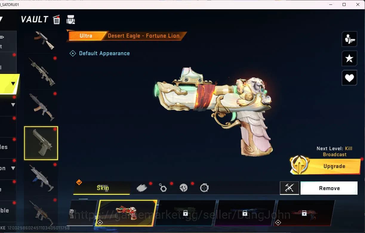 Blood Strike Accounts ASIA|EVOLVED=FAL|COLLAB=KAR98K,QBZ95|LIMITED=MP7,R image 18