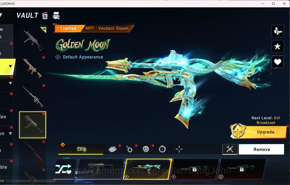 Blood Strike Accounts ASIA|EVOLVED=FAL|COLLAB=KAR98K,QBZ95|LIMITED=MP7,R image 9