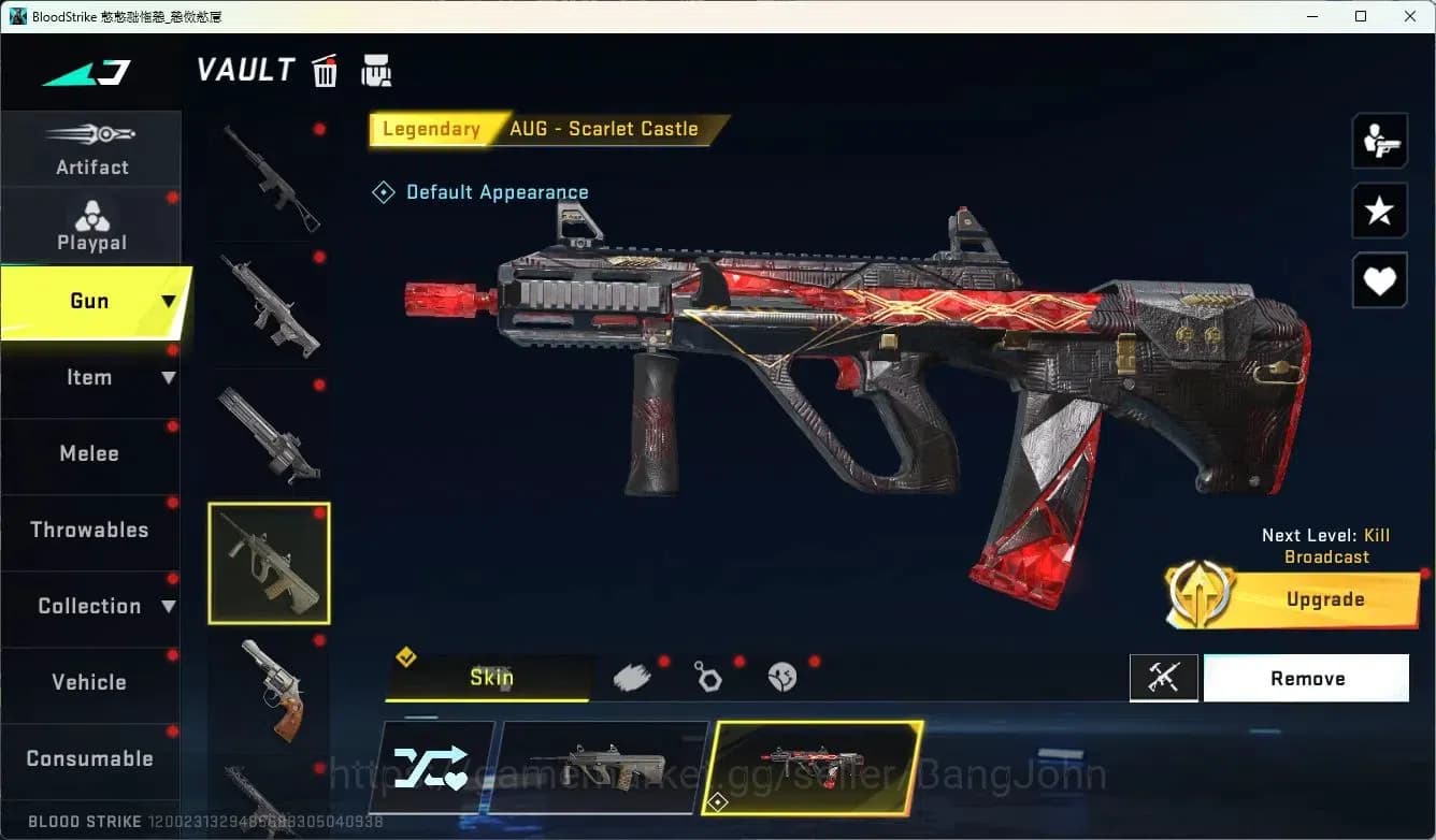 Blood Strike Accounts ASIA | 1 Evo Weapons | 3 Collab Skins | 2 Eternal image 10