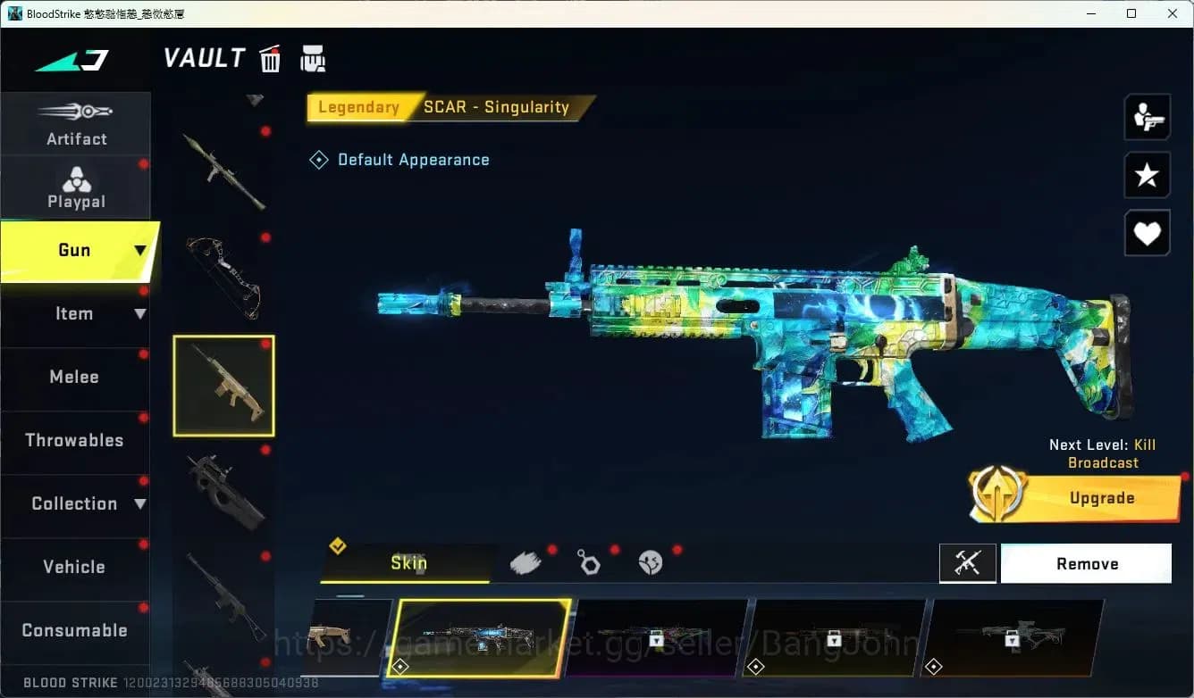 Blood Strike Accounts ASIA | 1 Evo Weapons | 3 Collab Skins | 2 Eternal image 12