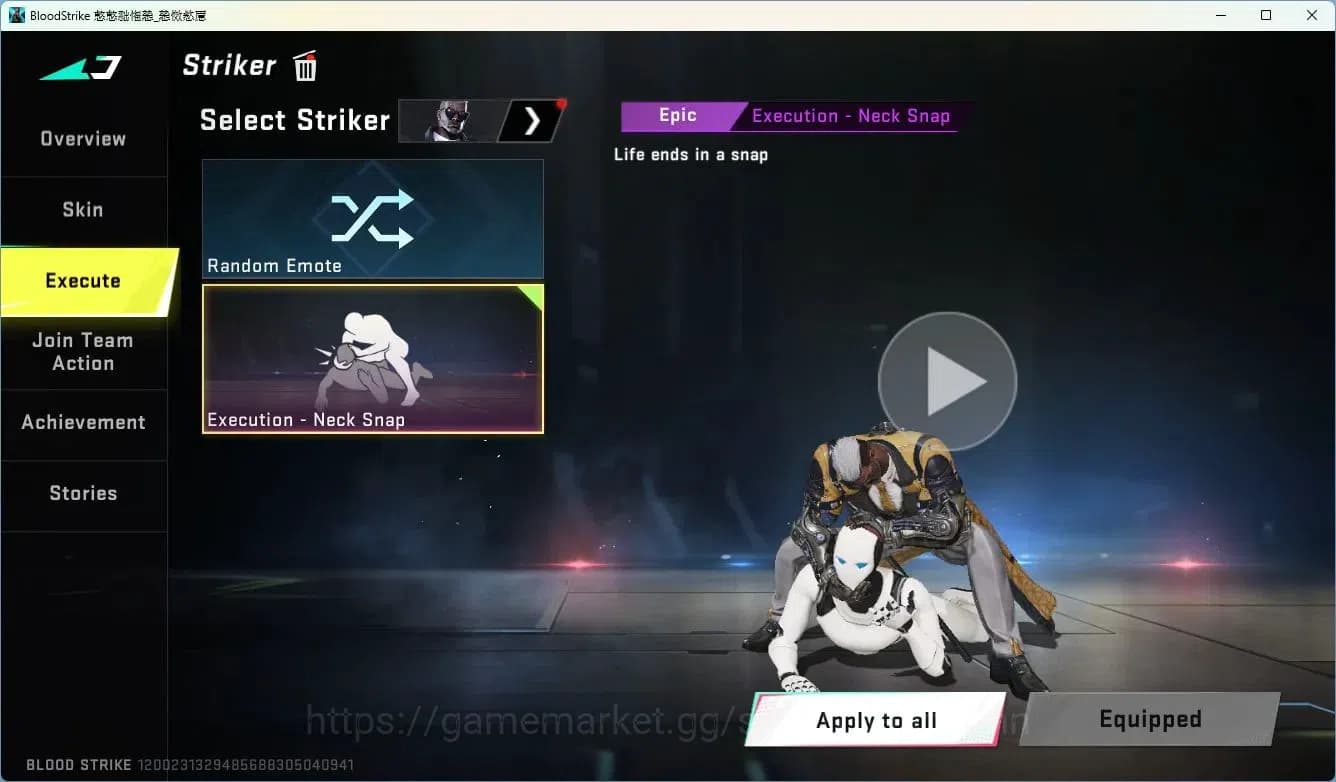 Blood Strike Accounts ASIA | 1 Evo Weapons | 3 Collab Skins | 2 Eternal image 16