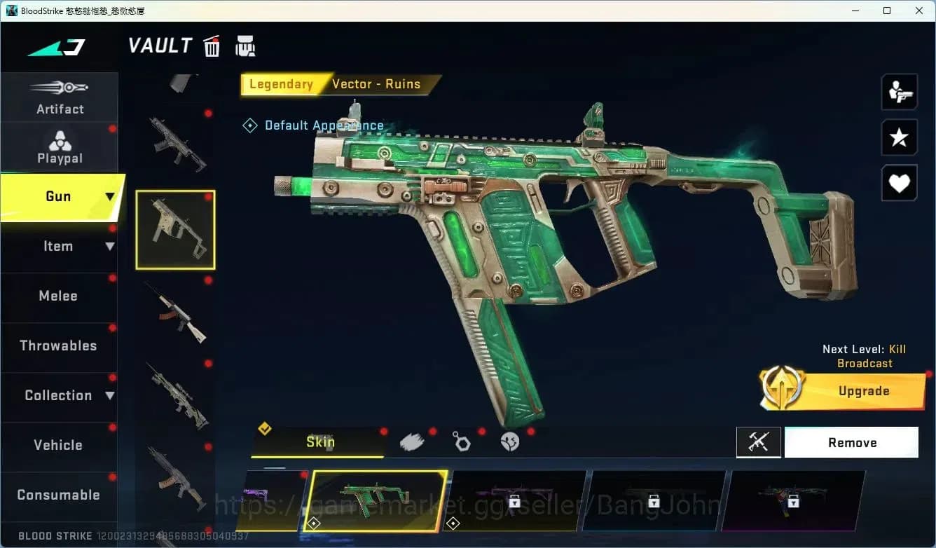 Blood Strike Accounts ASIA | 1 Evo Weapons | 3 Collab Skins | 2 Eternal image 5
