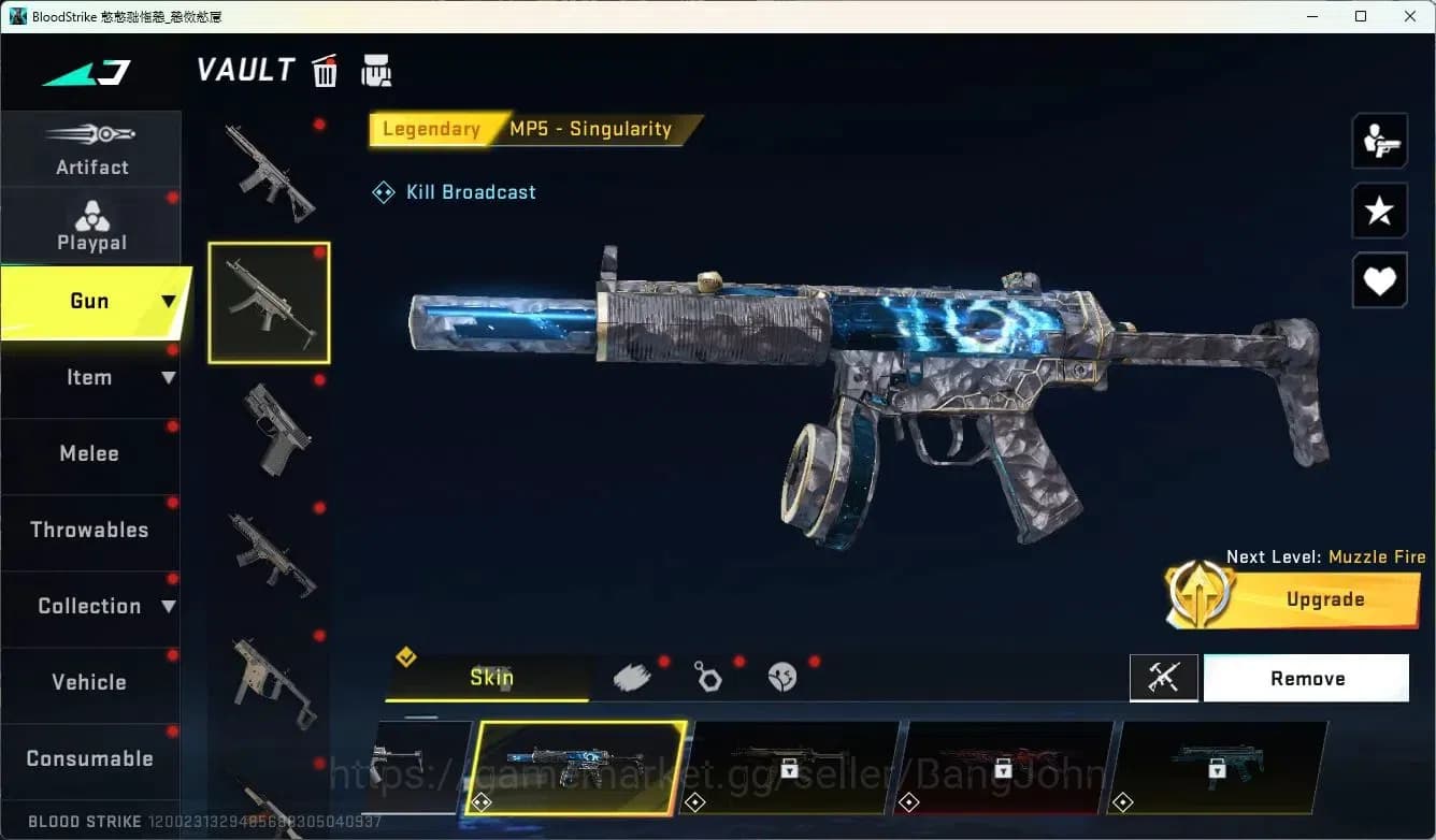 Blood Strike Accounts ASIA | 1 Evo Weapons | 3 Collab Skins | 2 Eternal image 7