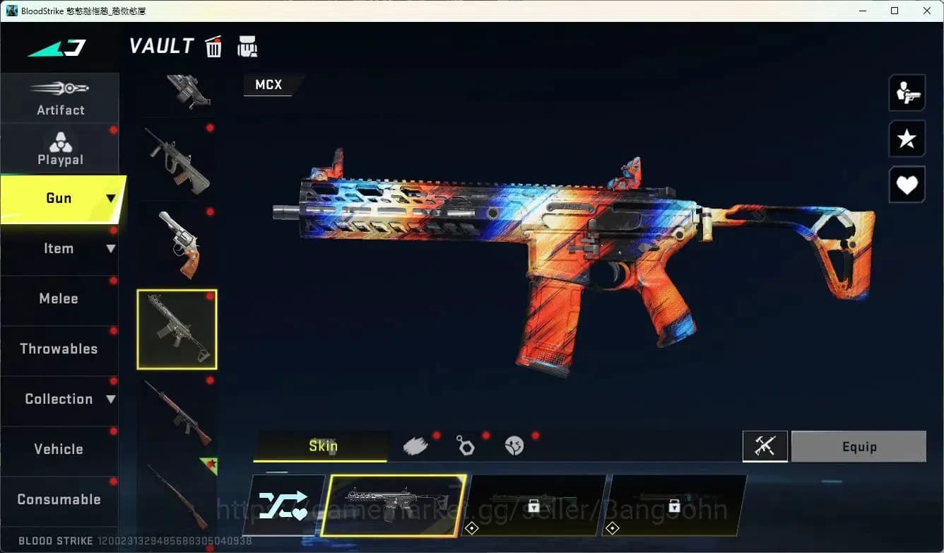 Blood Strike Accounts ASIA | 1 Evo Weapons | 3 Collab Skins | 2 Eternal image 9