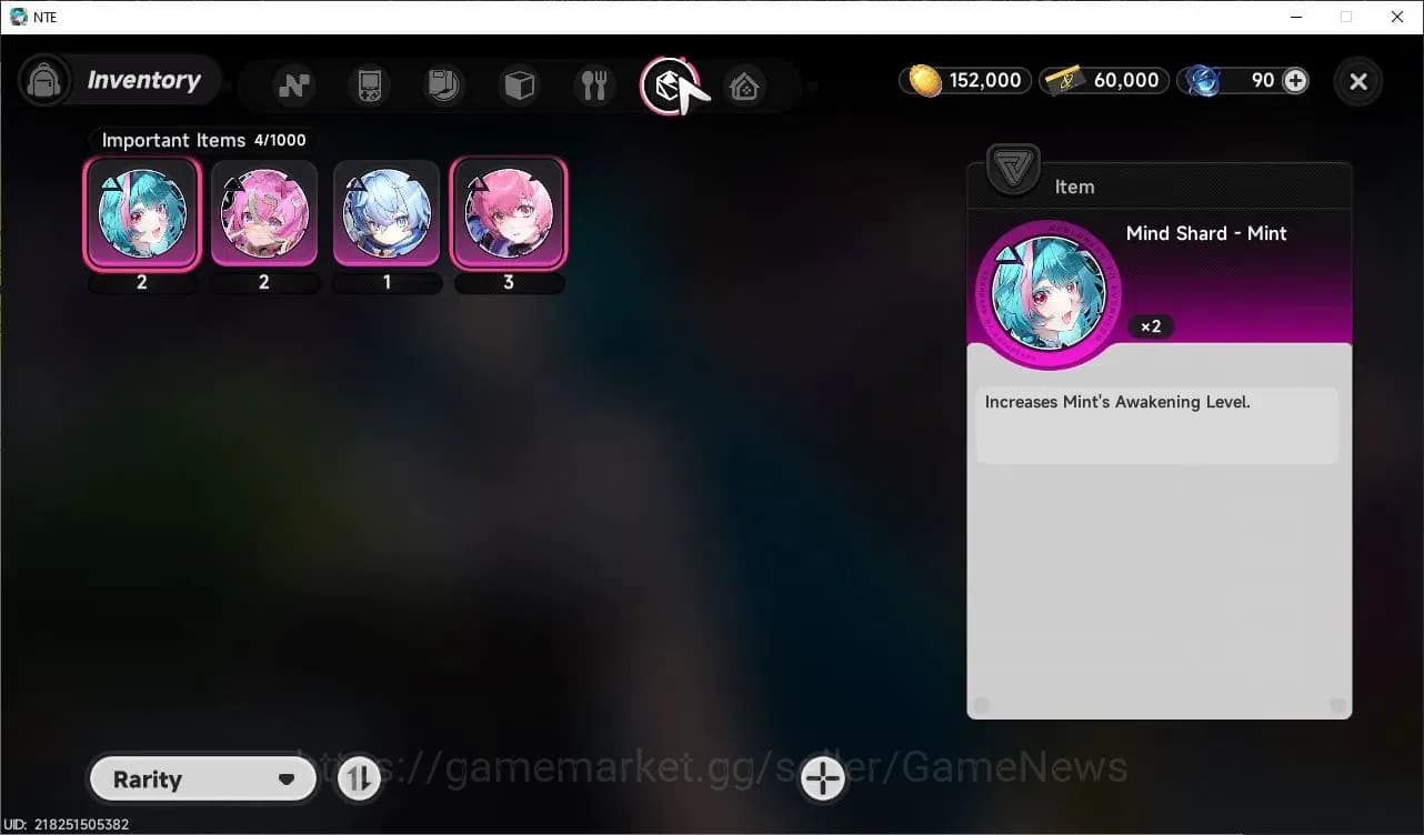 Neverness to Everness Accounts GLOBAL EU|HL 3|4 SSR Limited Nanally, Daffodill, S image 12
