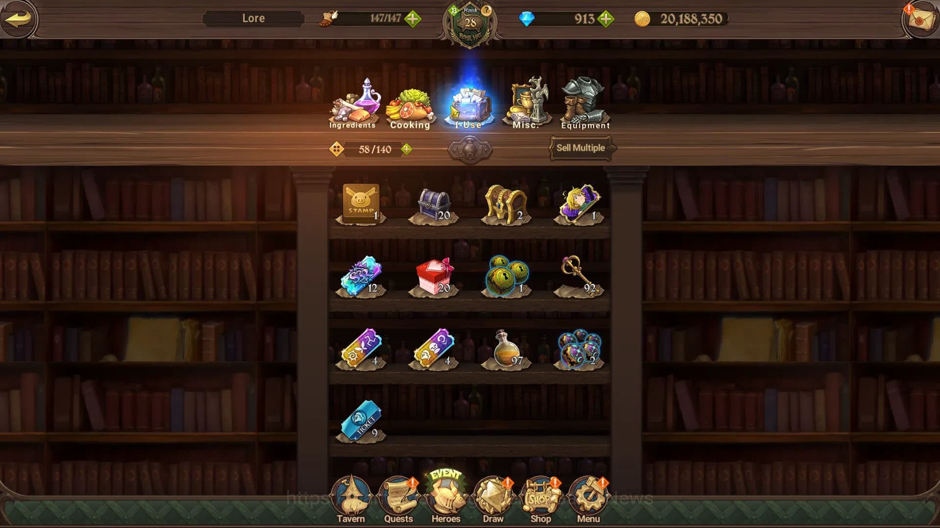 The Seven Deadly Sins: Grand Cross Accounts Asia|793K CC|Starter Ch4|913 DM|2 UR| Merlin&Escan image 11