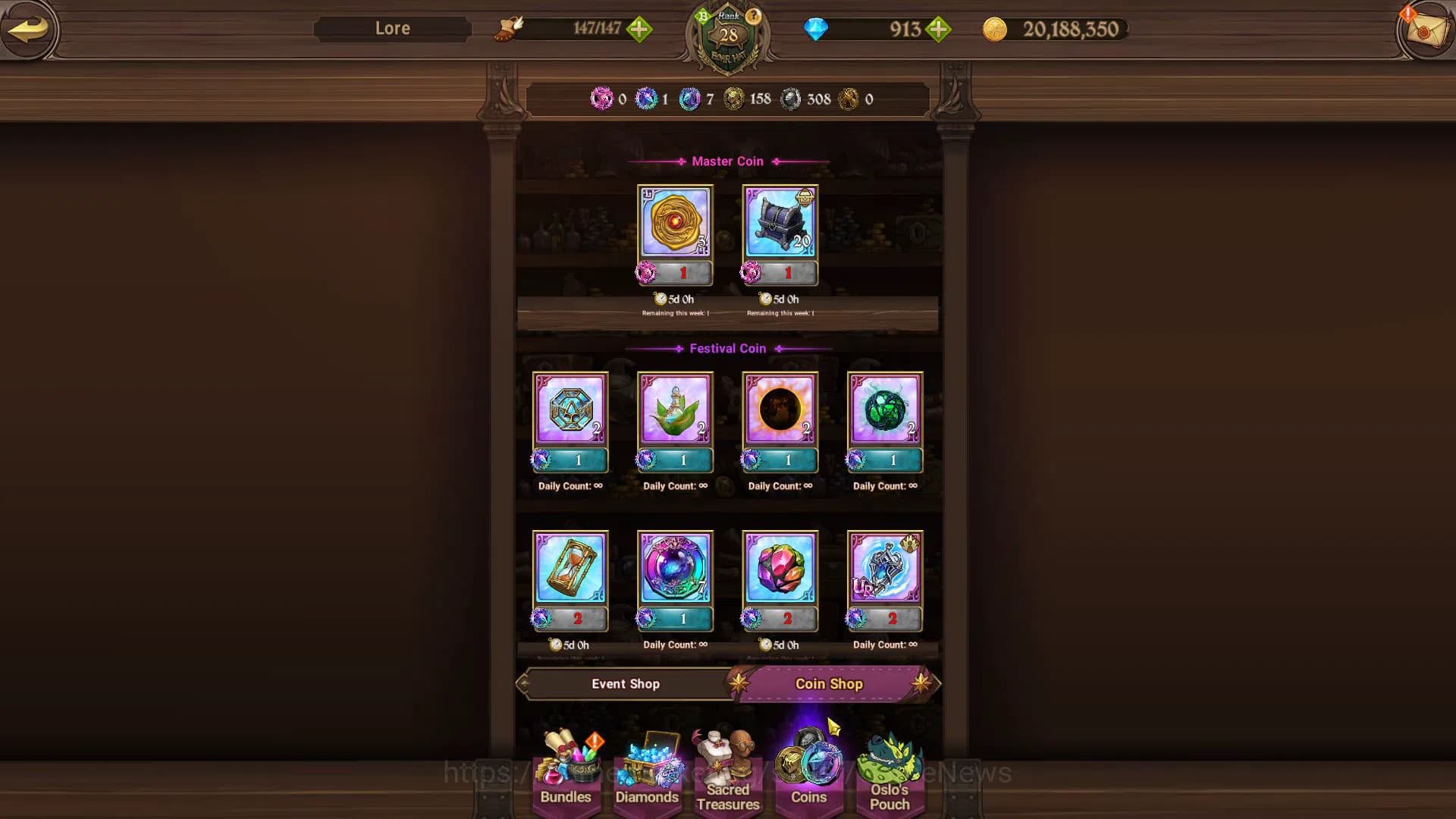 The Seven Deadly Sins: Grand Cross Accounts Asia|793K CC|Starter Ch4|913 DM|2 UR| Merlin&Escan image 8