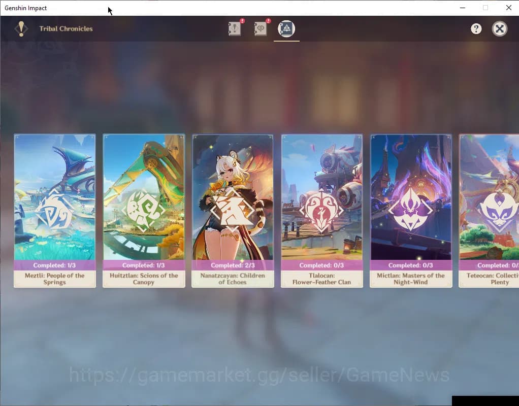 Genshin Impact Accounts NA|AR 55|2 Limited +3(*5Weapon)|(DurinC2,Venti)+Si image 4