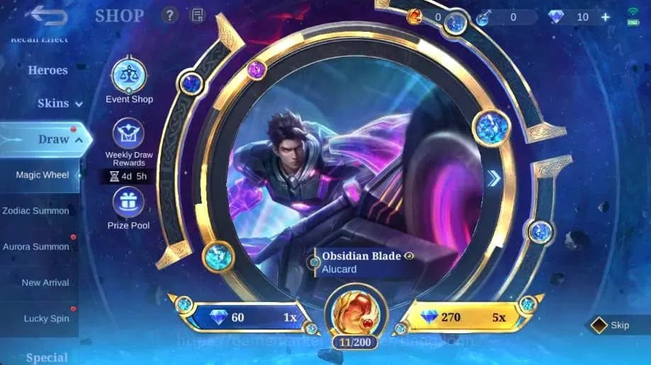 Mobile Legends: Bang Bang Accounts Global|Hero 81|Skin 106|Seasoned|SpongeBob|Valenti image 16