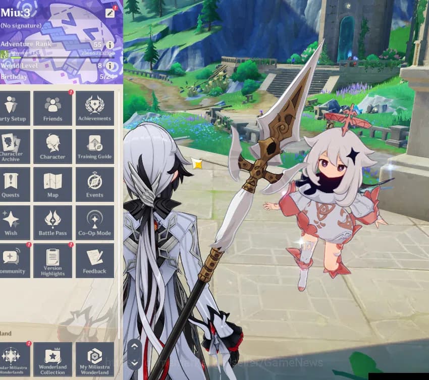 Genshin Impact Accounts ASIA|AR 55|3 Limited+1(*5Wep)|Arlecchino,Mualani,C image 13