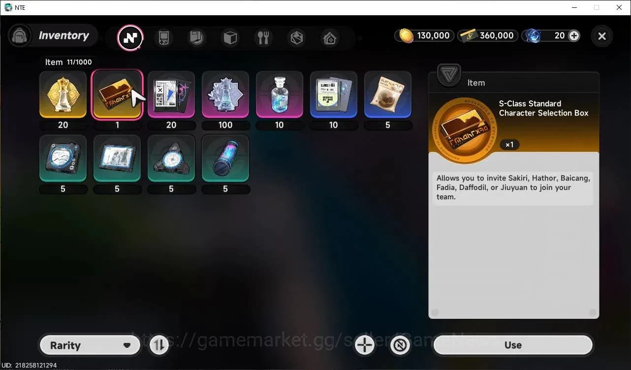 Neverness to Everness Accounts Global NA |HL 3| 2 SSR Hotori, Hathor + Selector O image 6