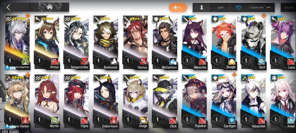 Arknights Accounts Lv 1 | Fresh Starter | 1 Limited | SilverAsh the R image 4