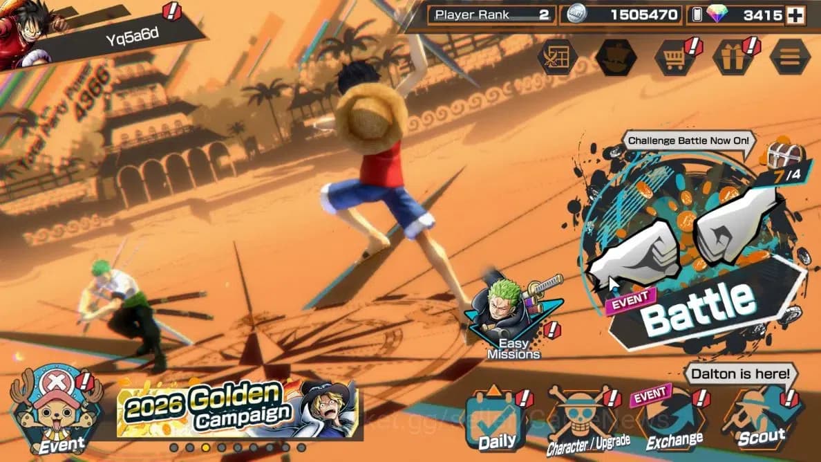 One Piece Bounty Rush Accounts Global| Starter |Ready Gacha 3,4K Rainbow Diamond| image 1