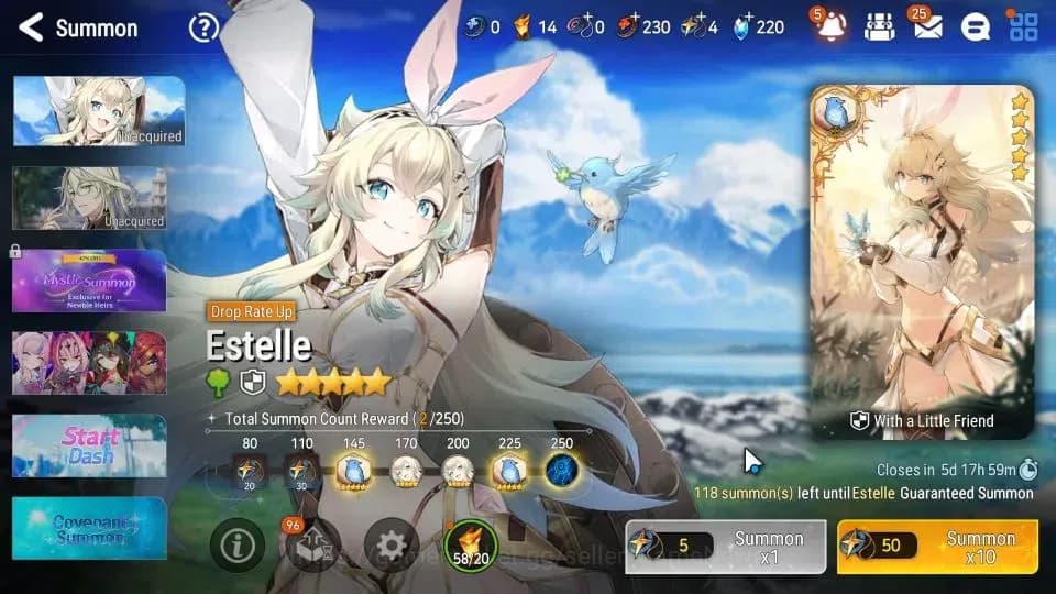 Epic Seven Accounts GLOBAL|UnVerif|5 ML(NM Luna,LW Peira,Belian,DB Sen image 20