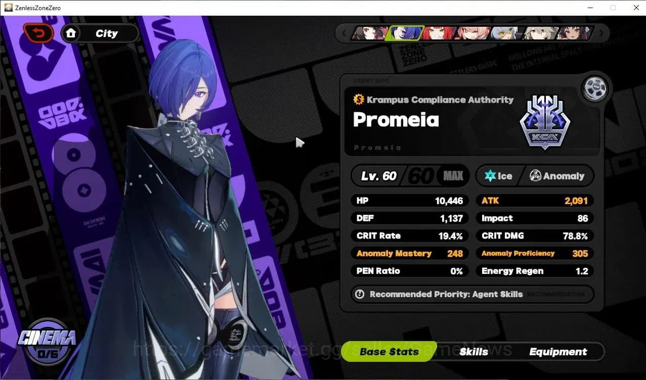 Zenless Zone Zero Accounts ASIA|IK 51|1,4K Polyc|4 Limit,Promeia PremTeam[Pro image 19