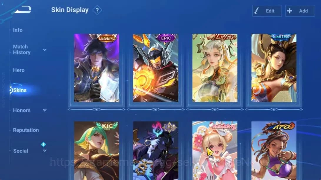 Honor of Kings Accounts Hero107 Skin96|Legend(Li Xin),Epic(LuBu),Lny24(DaQ image 3