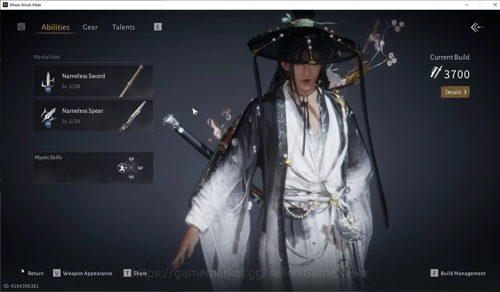 Where Winds Meet Accounts GLOBAL Lv5| Fresh Starter 1 Set Skin Lagend Elegy image 6