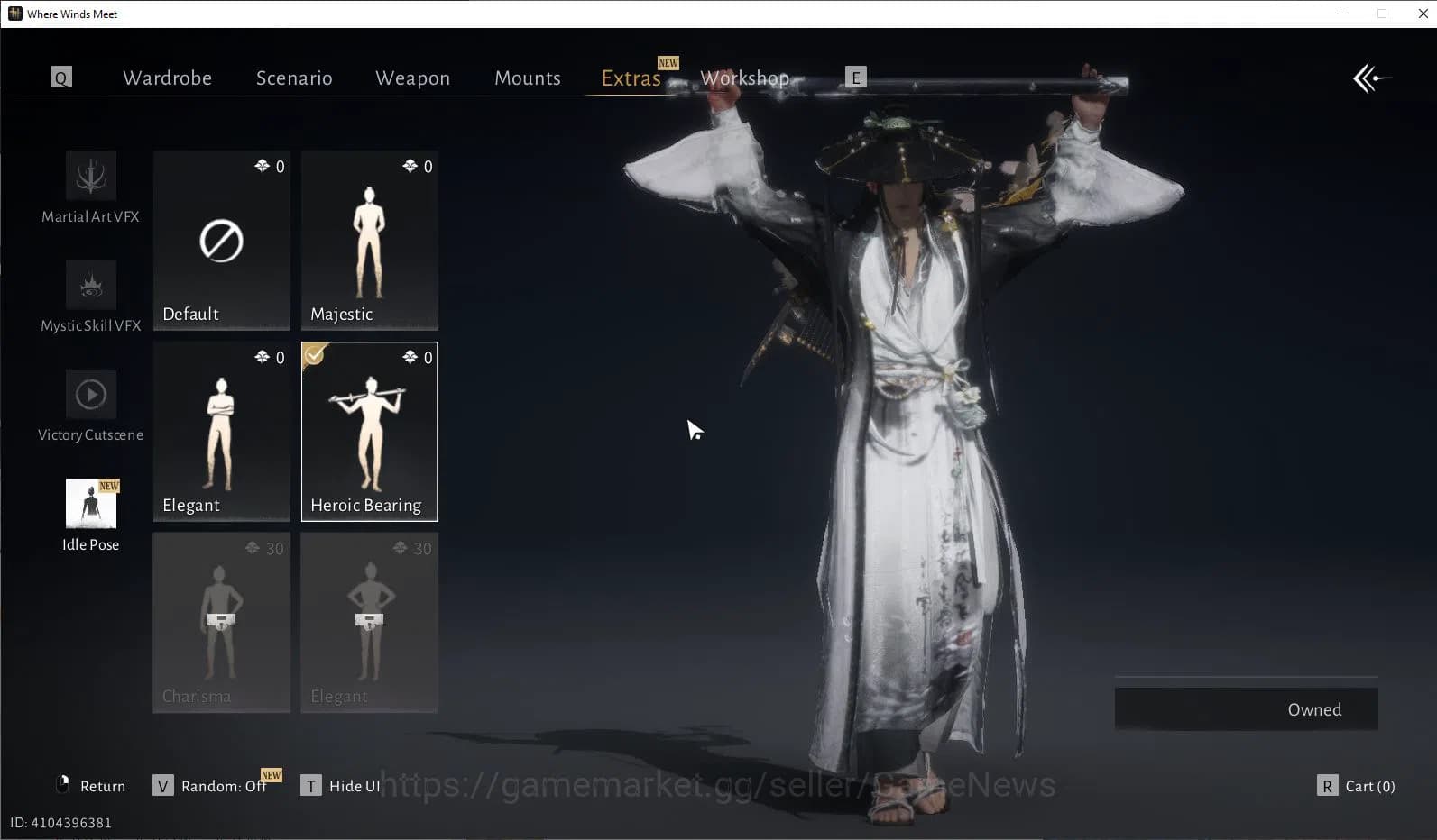 Where Winds Meet Accounts GLOBAL Lv5| Fresh Starter 1 Set Skin Lagend Elegy image 9