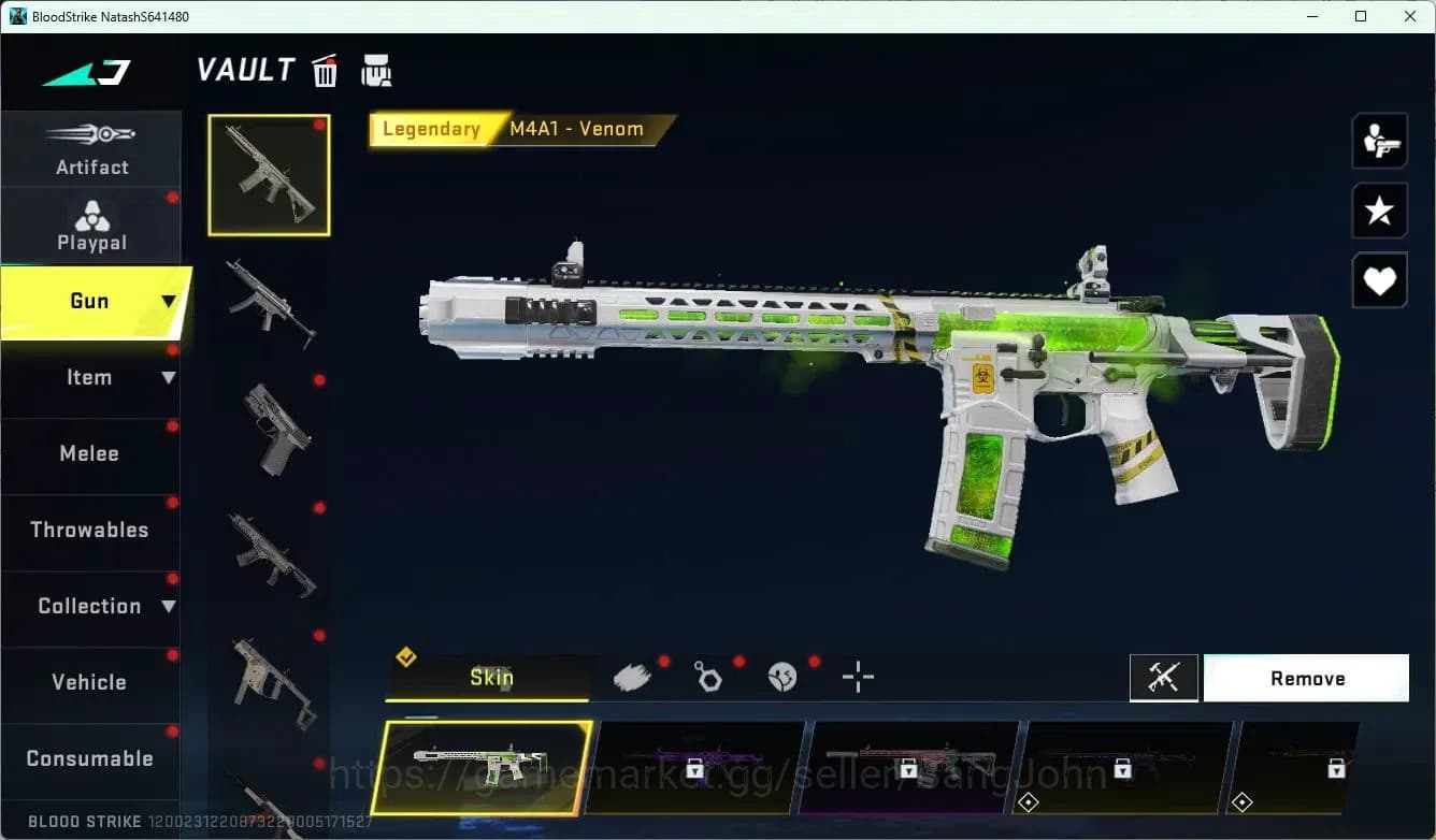Blood Strike Accounts ASIA | LMT MP7 Verdant Gleam|TOKYO REVENGER MB2|2 image 6