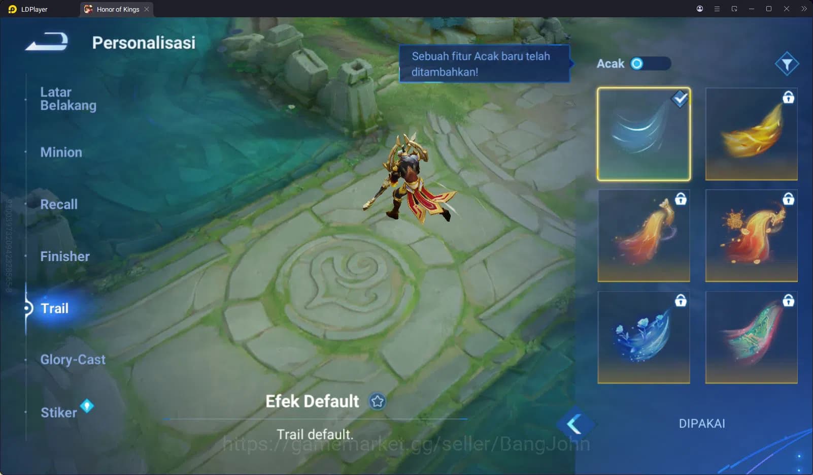 Honor of Kings Accounts HOK Global 38H 16S | Epic Huang Zhong Mask Spirit image 6