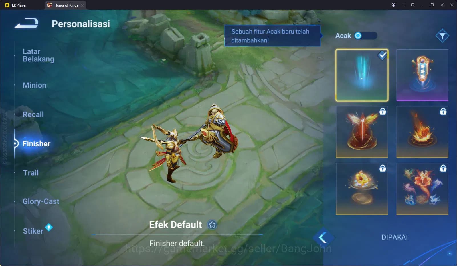 Honor of Kings Accounts HOK Global 38H 16S | Epic Huang Zhong Mask Spirit image 7