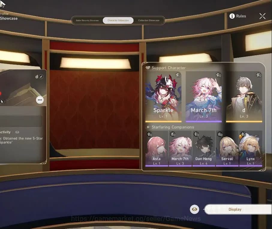 Honkai Star Rail Accounts EU |TL 4|Fresh Starter| 21 SRP+1 Golden Comp | 1 L image 2