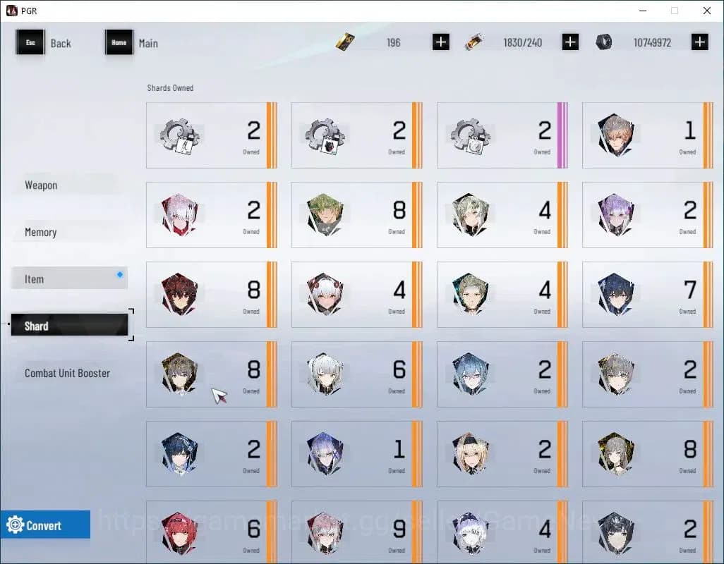 Punishing: Gray Raven Accounts Asia|Lv 94|[SSS LuciaCW,SS Qusukra,SS Ayla,SS Garn image 10
