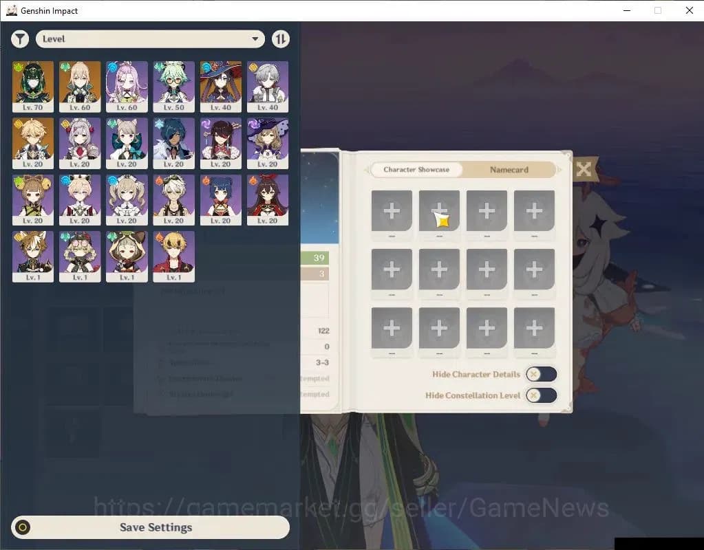 Genshin Impact Accounts ASIA|AR 39|1 Limited+18(*4Character)| Nefer [Mona, image 1
