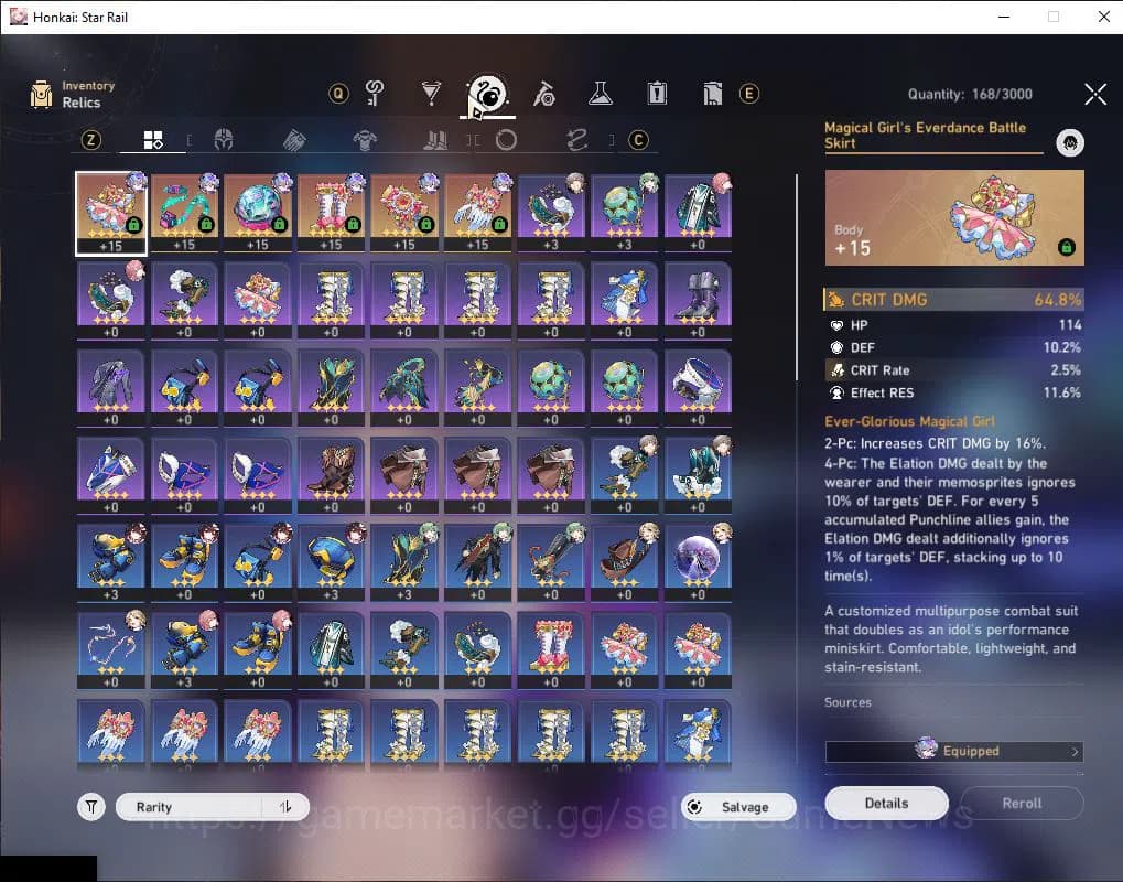 Honkai Star Rail Accounts ASIA|TL 30|5 Limited|SW 999+Sign,Huohuo,Sparkle,Ru image 6