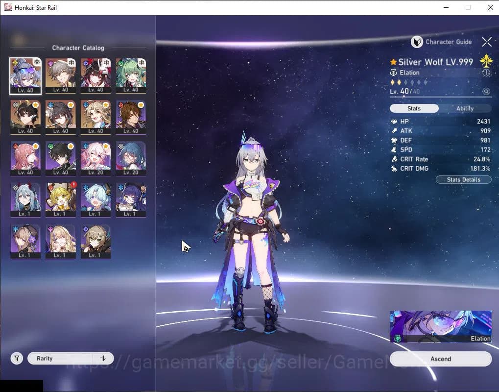 Honkai Star Rail Accounts ASIA|TL 30|5 Limited|SW 999+Sign,Huohuo,Sparkle,Ru image 9