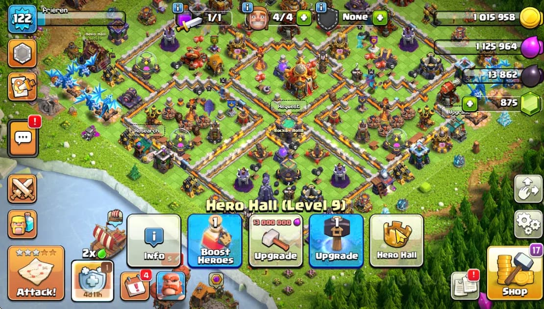 Clash of Clans Accounts TH 16-BH 9|LV 122|HH 9|BK 21,AQ 33,GW 9,MP 14,RC 6 image 9