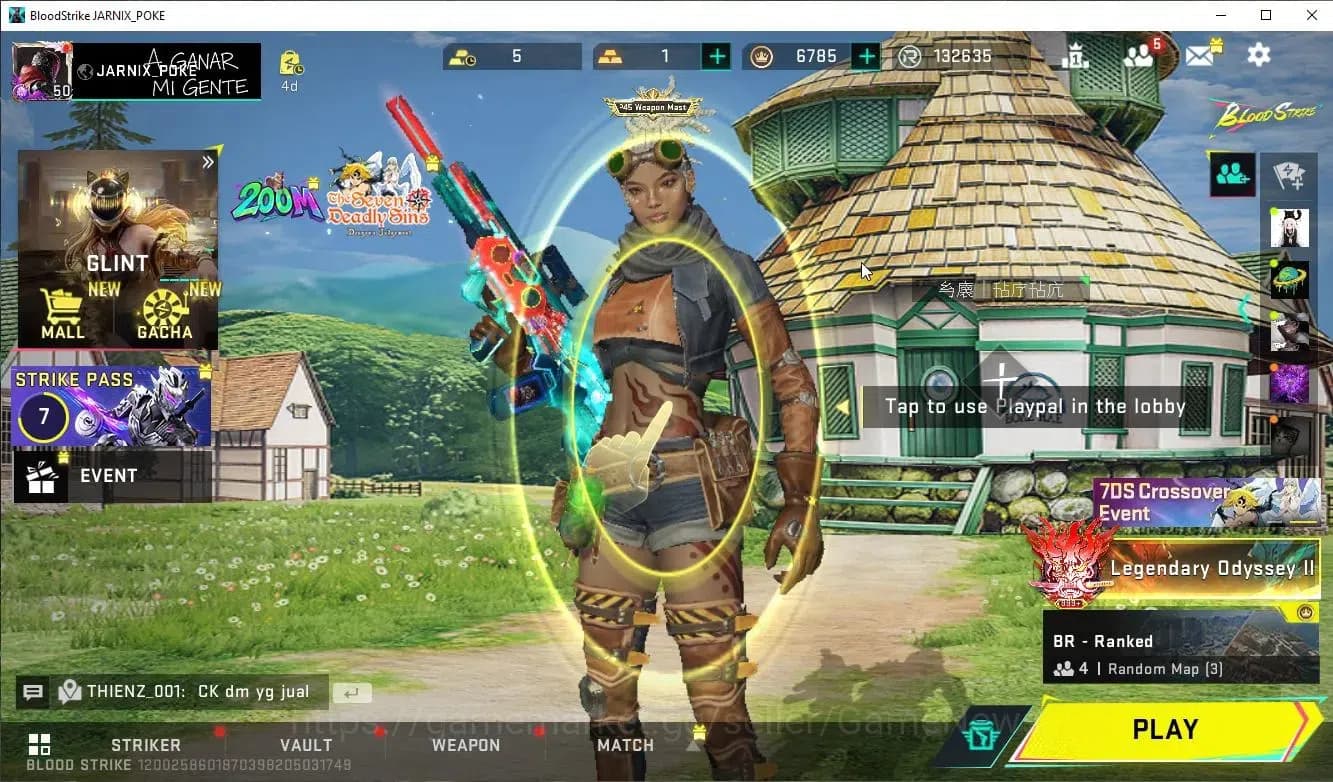 Blood Strike Accounts ASIA|32 ULTRA[Hank,Kainda,Orign12,MP5,Galil,Uzi,Sp image 1