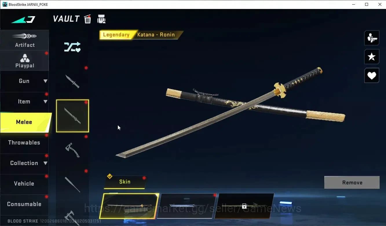 Blood Strike Accounts ASIA|32 ULTRA[Hank,Kainda,Orign12,MP5,Galil,Uzi,Sp image 17