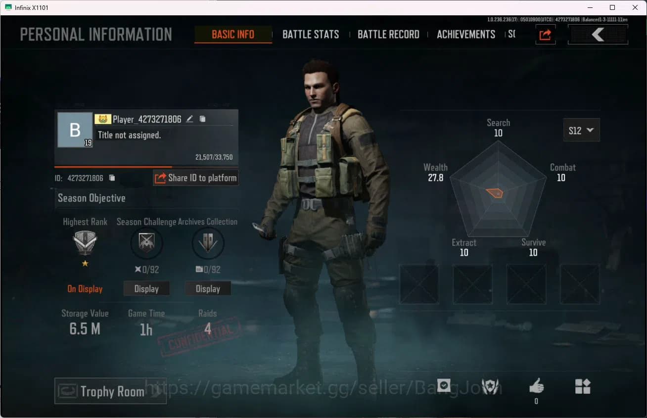 Arena Breakout Accounts MOBILE|lvl 19, SV 6,5M CV 5,7M|MORE SKIN,MORE DETA image 2