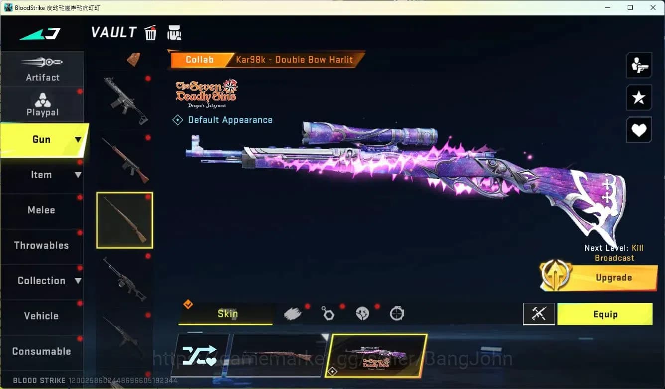 Blood Strike Accounts ASIA | Eternal: Desert Eagle-Scorpius|5 Collab|7 U image 12