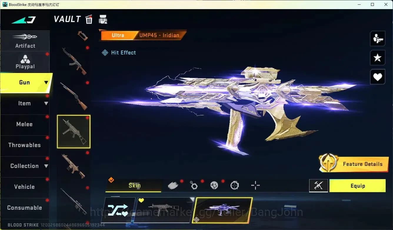 Blood Strike Accounts ASIA | Eternal: Desert Eagle-Scorpius|5 Collab|7 U image 15